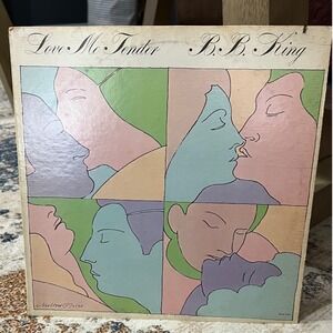 B.B. King Love Me Tender Vinyl LP Album MCA-5307 1982 Blues Soul 33 RPM 12"